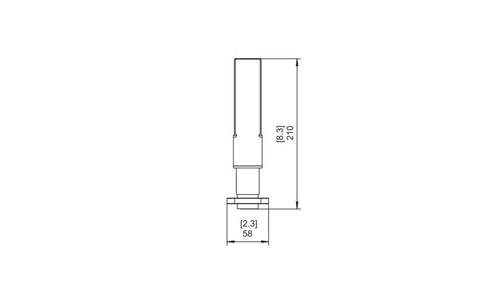 Ecosmart Fire Twin Feet Fixings - ESF.1.A.TFF
